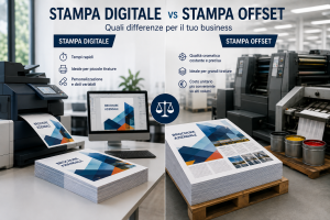 stampa digitale e offset