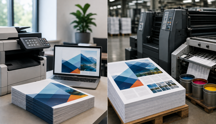 stampa digitale e offset